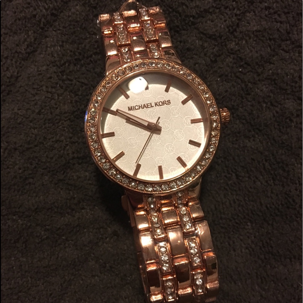 Rose Gold MK watch NWOT